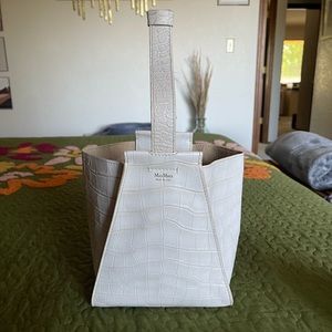 Authentic MaxMara Croc bag